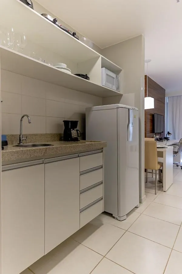 公寓式酒店 Vision Otima Localizacao Vista Incrivel E Muitas Comodidades 巴西利亚